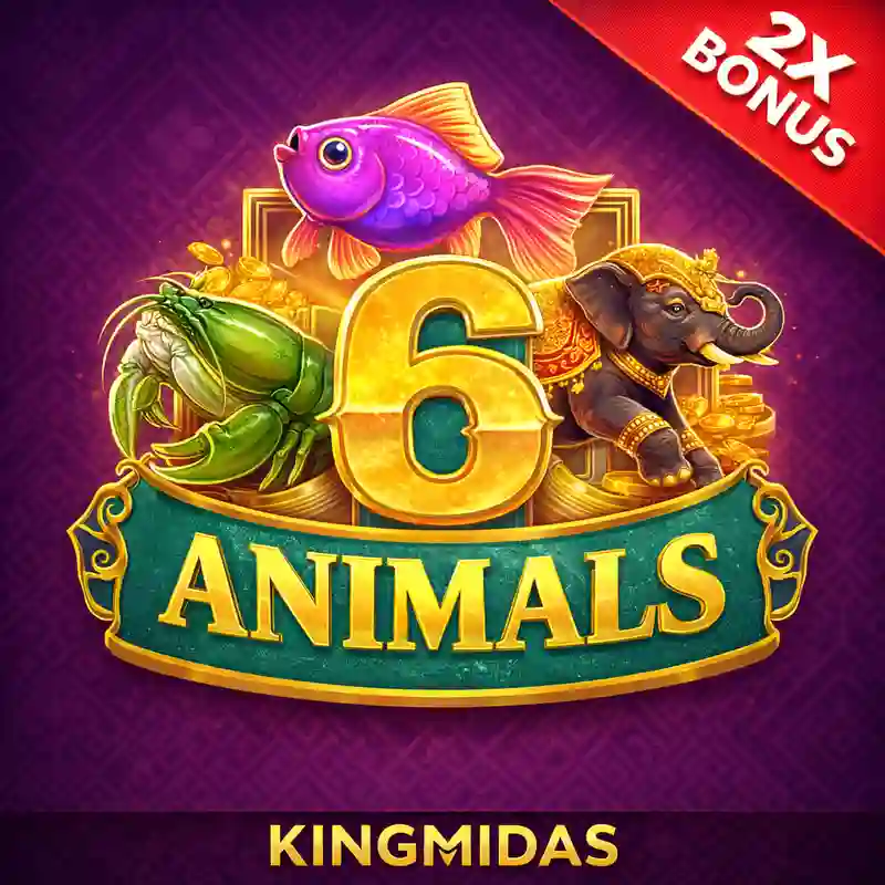 Burmese 6 Animals online casino game banner